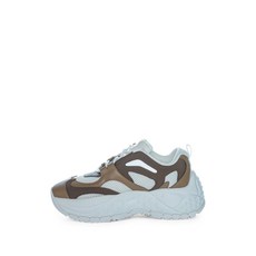 아르마니익스체인지 panelled mesh sneakers