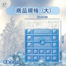 長效型保冷磚 台灣製 急凍保冷劑 冰磚 保冰劑, 1個, 台製(大)-205*250mm