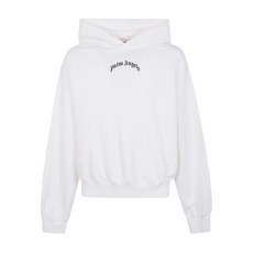 팜엔젤스 로고 프린트 코튼 후디