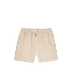 메종라비쉬 와플 니트 드로스트링 쇼츠