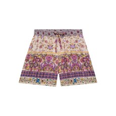 피에르루이마시아 플로럴 프린트 드로스트링 쇼츠