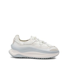 문부츠 레이스업 니트 스니커즈