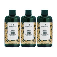 THE BODY SHOP 美體小舖 薑根鏗活調理洗髮精 400ml 3入, 1組