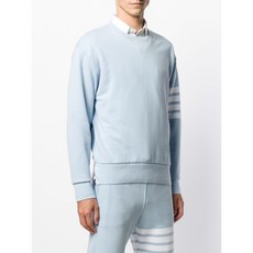 톰 브라운 엔지니어드 4-바 루프백 스웨트셔츠