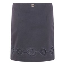 트윈셋 플로럴 자수 셔츠