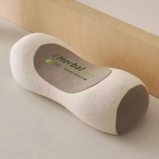 頸椎牽引枕 台灣發貨 頸部小山 腰椎枕 頸椎放鬆器 助眠枕, 米色, 1件