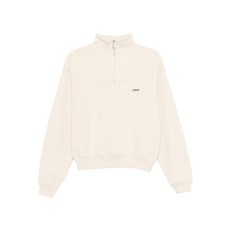 자크뮈스 그로스 그레인 지퍼 터틀넥 스웨트셔츠