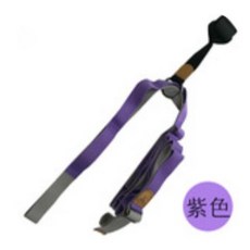 【蘇菲雅生活百貨】一字馬訓練帶 一字馬 拉筋帶 闢叉, 紫色 一字馬訓練帶, 1個