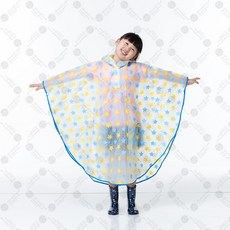 東伸 小星星 EVA無毒斗篷雨衣 兒童雨衣