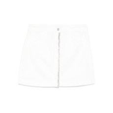 리우조 코튼 미니 스커트