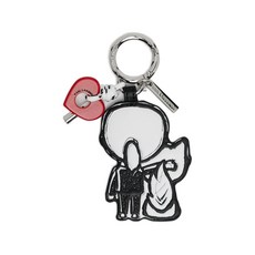 칼 라거펠트 아이콘 발렌타인 키체인