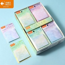 Mini fish 漸變便利貼, 1個, 魚9630 幻彩漸變便利貼 76*76*,36本 整盒 價, 幻彩漸變, N/A