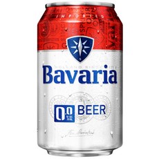 巴伐亞 Bavaria 無酒精啤酒0.0飲料, 1個, 原味拉格, 330ml