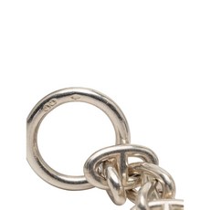 에르메스 중고 2010-2025 스몰 스털링 실버 샹 당크르 네크리스