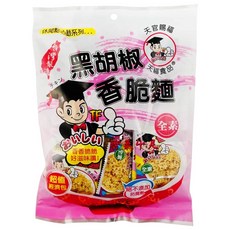 天福 小博士 黑胡椒 素脆麵, 1個