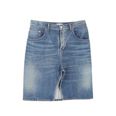 발렌시아가 중고 슬릿 프런트 스커트