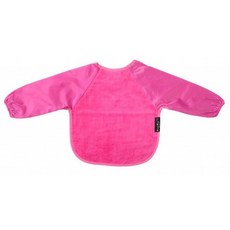 紐西蘭 Mum 2 Mum 神奇長袖吸水圍兜-桃紅色【金寶貝 226260】, 1個
