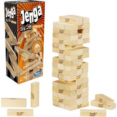 孩之寶 Hasbro JENGA 疊疊樂 木質層層疊 兒童益智玩具, 1個