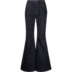 끌로에 하이웨이스트 플레어 진