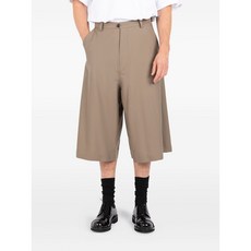 소시에떼아노님 벨트 루프 테일러드 쇼츠