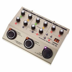 BOSS VE-8 Acoustic Singer 便攜式吉他彈唱人聲效果器, 金色, 1個, 000000