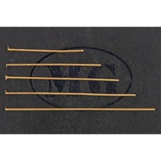 沐錦飾品材料DIY 銅T針(金) @30g,金色手工藝配件,DIY飾品製作必備,優質銅材質,耐用抗氧化,輕鬆打造個人風格飾品, 1個, 0.8×32MM 30g/盒, 金色