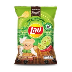 Lay's 樂事 奶油熊限定版 檸檬辣椒口味, 44 กรัม, 1個