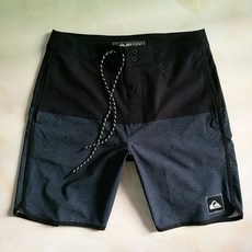 Hurley 男生沙灘褲, 黑色幾何沙灘褲,28碼