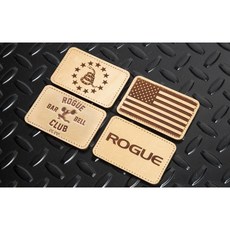 【線上體育】Rogue Leather Patches 牛皮臂章, 1個, #1Don't Tread on Me