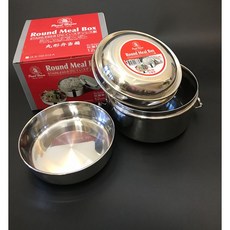 日本寶馬牌 台灣製MIT 雙層圓形便當盒 12/14/16cm 304不鏽鋼材質 SGS檢驗認證, 1個
