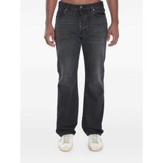 하이쿠레 5 포켓 버튼 부츠컷 진