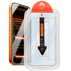 iPhone 除塵鋼化玻璃手機保護貼, 1個