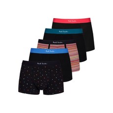 폴스미스 콘트라스트 밴딩 복서 브리프 5팩 세트