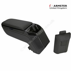 ARMSTER Armster 2 中央扶手 適用 Suzuki Swift MK4 Sport 2017-, 1個, Armster 2 黑+銀
