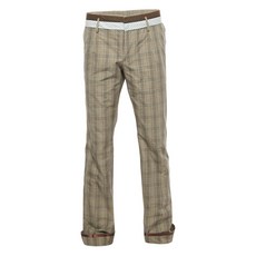 돌체앤가바나 중고 플레이드 코튼 팬츠