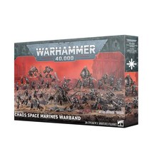 Warhammer 40 000 戰鬥部隊: 混沌星際戰士戰幫 34件模型, 1個
