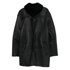 안젤로 빈티지 컬트 중고 1980's 시어링 칼라 코트