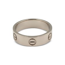 까르띠에 중고 2010's 러브 화이트 골드 링