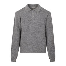 선플라워 폴로 넥 울 스웨터