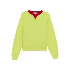 JW앤더슨 콘트라스트 칼라 스웨트셔츠