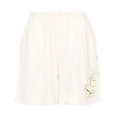 스토리MFG 브리지 플로럴 자수 쇼츠