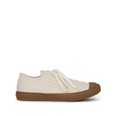 가니 로고 자수 오가닉 코튼 스니커즈