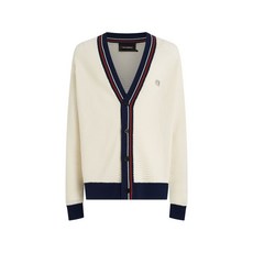 칼 라거펠트 스트럭처 스트라이프 가디건