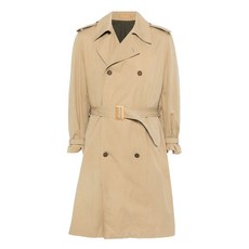 생 로랑 중고 1991 코튼 트렌치코트