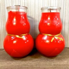 蠟燭 - 點光明燈/酥油蠟燭 黃色2號葫蘆1箱, 1件, 黃色2號葫蘆1箱-供貨時間需20個工作天, 1L, 無
