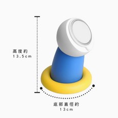 沄造 MagSafe 磁吸無線充電手機支架 多啦A夢造型, 1個, 原廠Magsafe+多啦A夢手機支架