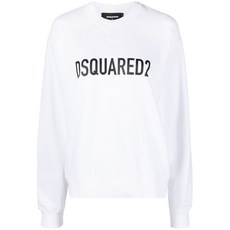 디스퀘어드2 로고 프린트 스웨트셔츠