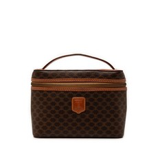 셀린느 중고 20th 센추리 마카담 코팅 캔버스 베니티 백