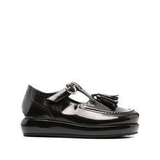 니콜살다냐 태슬 장식 플랫폼 로퍼