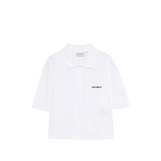 칼하트윕 로고 자수 폴로 탑